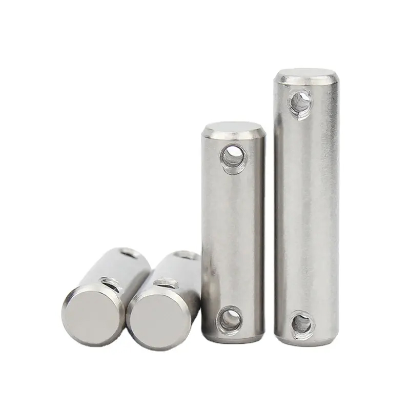 Clevis pin को cotter पिन छेद के साथ