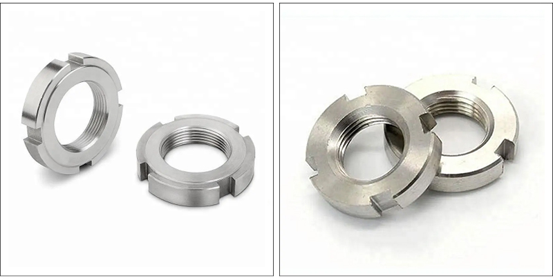 Self Locking Slotted Round Nut