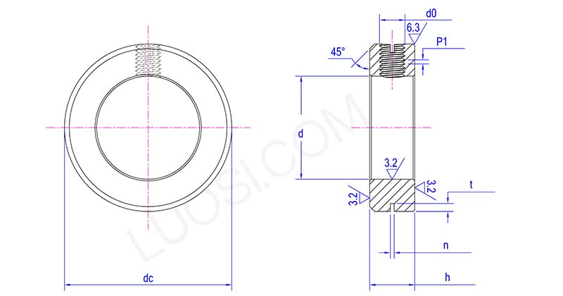 Set Screw Collar