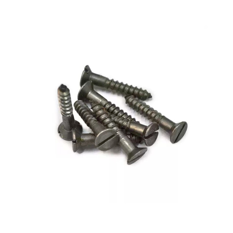 Slot Countersunk Stainless Steel Wood Screw Slot Countersunk Stainless Steel Wood Screw