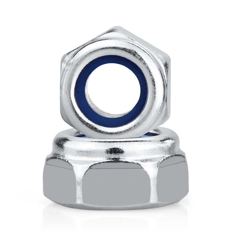 पॉलियामाइड इंसर्ट के साथ नट को लॉक करना