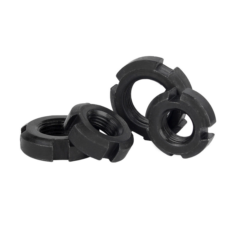 स्लॉटेड गोलाकार नट