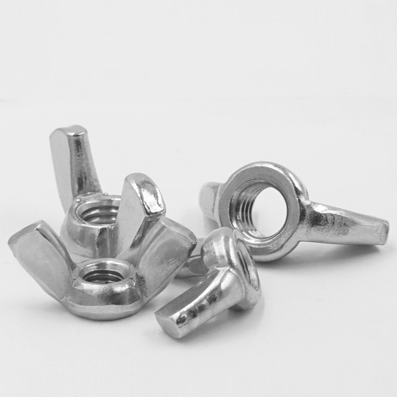 विंग नट गोल पंख आकार